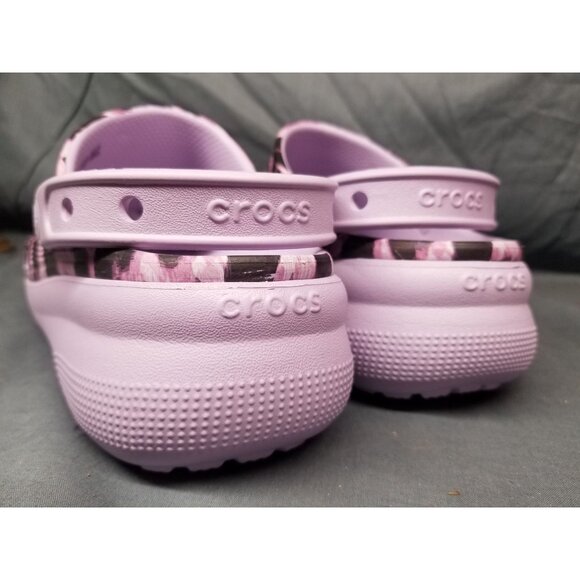 Crocs Animal Cutie Clogs Platform Leopard 207838-90L Girls Size 5 NEW WITH TAGS! - Picture 4 of 6